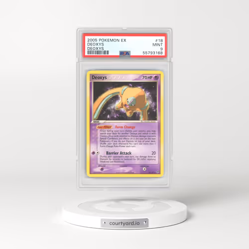 2005 EX Deoxys #18 Deoxys (PSA 9 MINT)