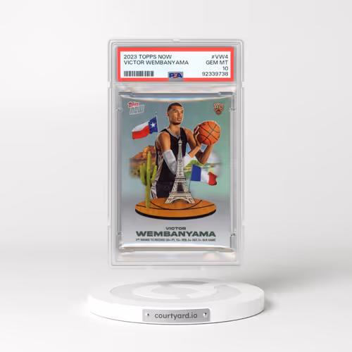 2023 Topps Now #VW4 Victor Wembanyama (PSA 10 GEM MINT)