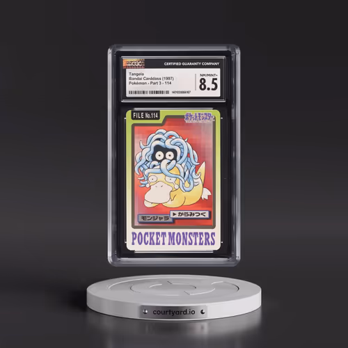 1997 (Pocket Monsters on Bottom) Part 3 #114 Tangela (CGC 8.5 NM-MT+)