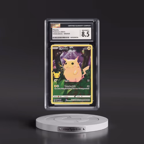 2021 Celebrations #005/025 Pikachu - Holo (CGC 8.5 NM-MT+)