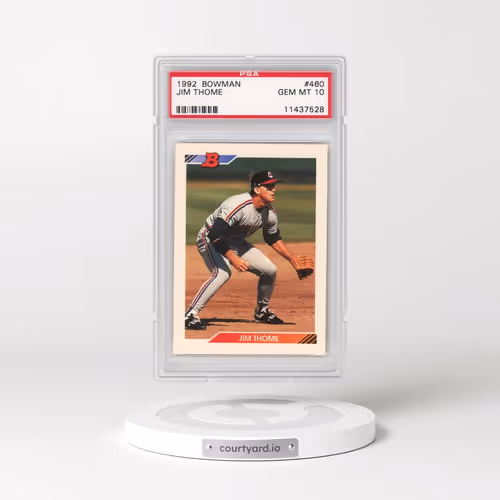 1992 Bowman #460 Jim Thome (PSA 10 GEM MINT)