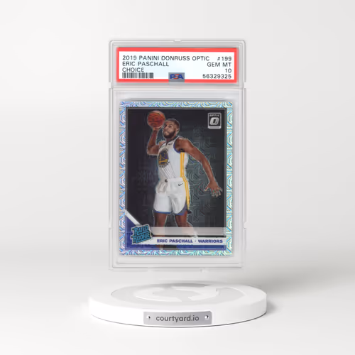 2019 Panini Donruss Optic #199 Eric Paschall - Choice (PSA 10 GEM MINT)