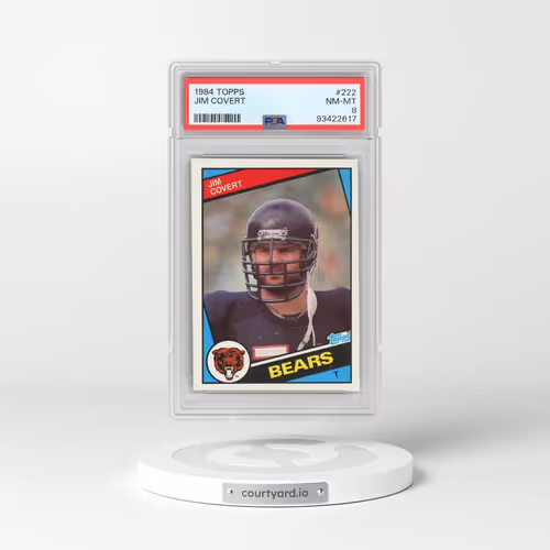 1984 Topps #222 Jim Covert (PSA 8 NM-MT)