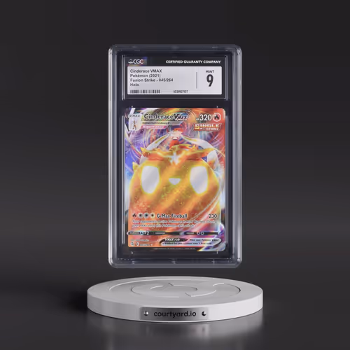 2019 Fusion Strike #045/264 Cinderace VMAX - Holo (CGC 9 MINT)