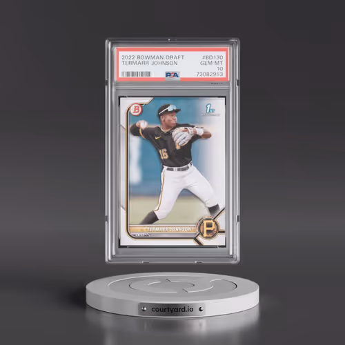 2022 Bowman Draft #BD130 Termarr Johnson (PSA 10 GEM MINT)