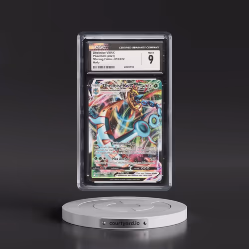 2021 Shining Fates #010/072 Dhelmise VMAX - Holo (CGC 9 MINT)