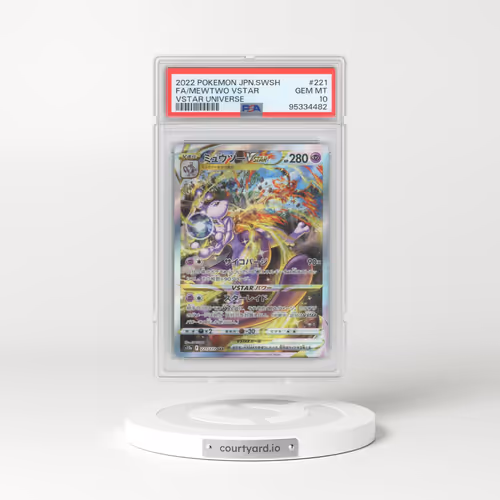 2022 VSTAR Universe #221 Mewtwo VSTAR - Holo Special Art Rare (PSA 10 GEM MINT)
