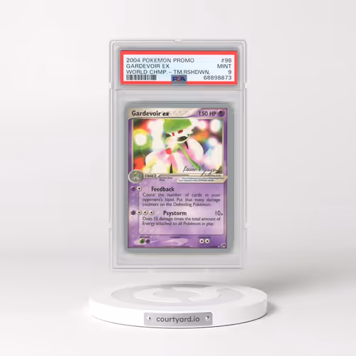 2004 Pokémon World Championships Promo #96 Gardevoir EX - Holo Team Rushdown (PSA 9 MINT)