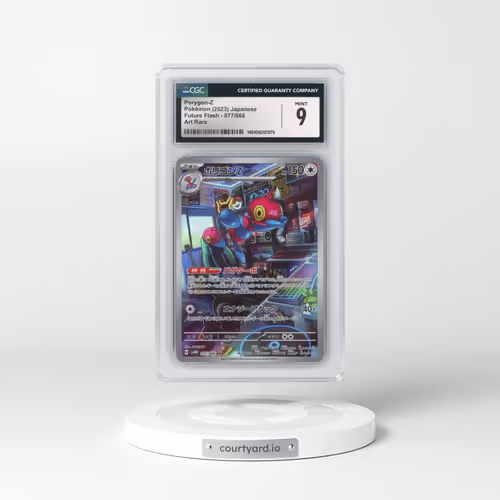 2023 Future Flash #077/066 Porygon-Z - Art Rare Holo (CGC 9 MINT)