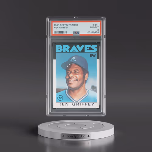 1986 Topps Traded #41T Ken Griffey (PSA 8 NM-MT)