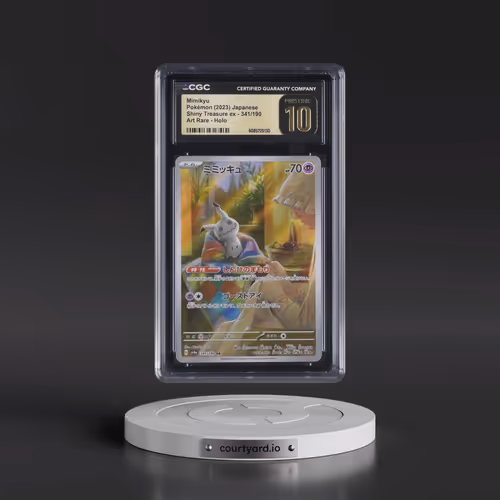 2023 Shiny Treasure ex #341/190 Mimikyu - Art Rare Holo (CGC 10 PRISTINE)