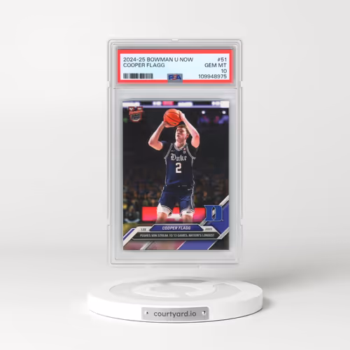 2024-25 Bowman U Now #51 Cooper Flagg (PSA 10 GEM MINT)