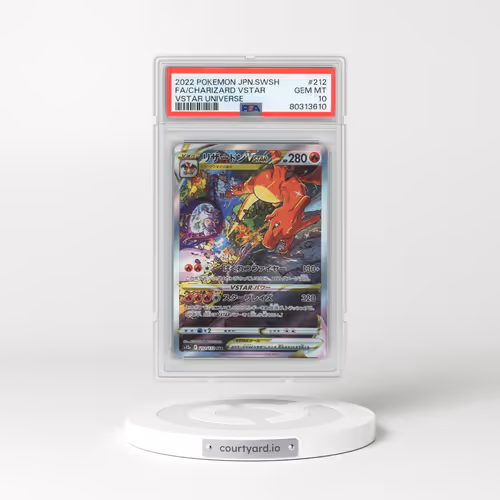 2022 Pokémon Sword & Shield Vstar Universe #212 Charizard Vstar - Full Art (PSA 10 GEM MINT)