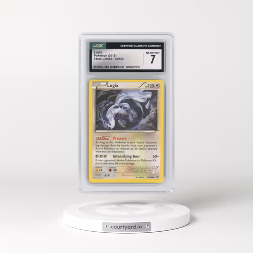 2016 Fates Collide #78/124 Lugia (CGC 7 NM)