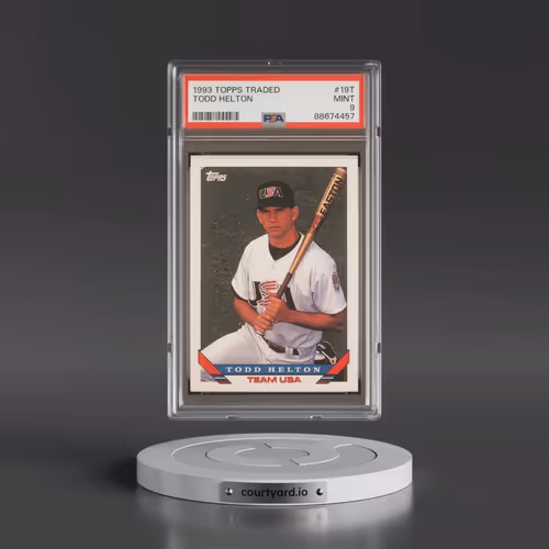 1993 Topps Traded #19T Todd Helton (PSA 9 MINT)
