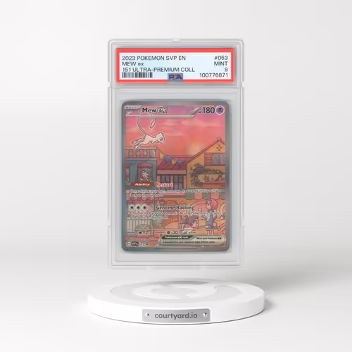 2023 Pokémon Svp EN-SV Black Star Promo #053 Mew EX - Holo 151 Ultra-Premium Collection (PSA 9 MINT)