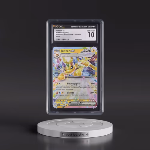 2025 Prismatic Evolutions - PRE EN #030/131 Jolteon ex - Holo (CGC 10 GEM MINT)