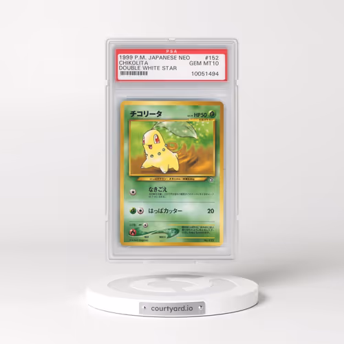 2000 Pokémon Neo #152 Chikorita (PSA 10 GEM MINT)