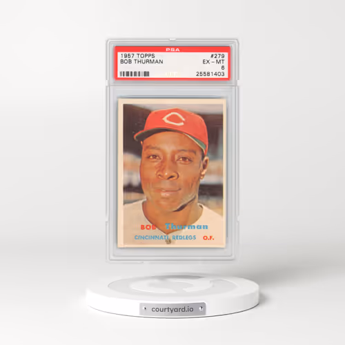 1957 Topps #279 Bob Thurman (PSA 6 EX-MT)