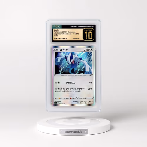 2020 Legendary Heartbeat #055/076 Lugia - Holo (CGC 10 PRISTINE)
