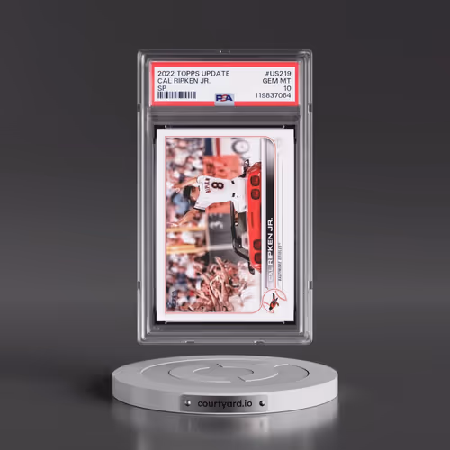 2022 Topps Update #US219 Cal Ripken Jr. - SP (PSA 10 GEM MINT)