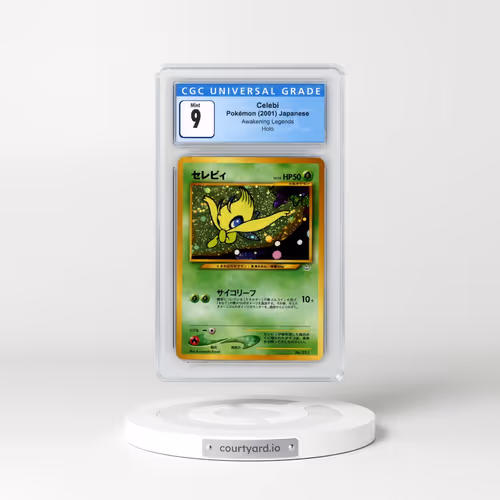 2000 Awakening Legends Celebi - Psychic Type Holo (CGC 9 MINT)