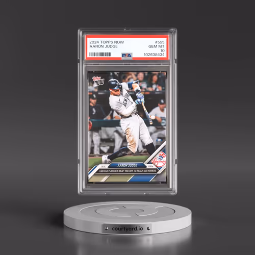 2024 Topps Now #555 Aaron Judge (PSA 10 GEM MINT)