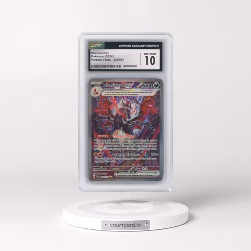 2024 Paldean Fates - PAF EN #234/091 Charizard ex - Special Illustration Rare (Holo) (CGC 10 GEM MIN