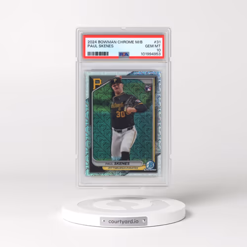 2024 Bowman Chrome Mega Box #31 Paul Skenes (PSA 10 GEM MINT)