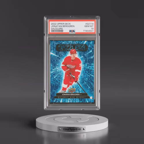 2022 Upper Deck Dazzlers #DZ114 Jonatan Berggren (PSA 10 GEM MINT)