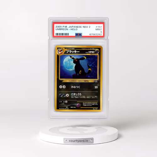 2000 Pokémon Neo 2 #197 Umbreon - Holo (PSA 9 MINT)
