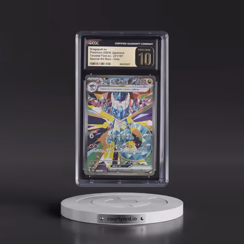 2024 Pokémon Sv8a-Terastal Fest EX #221 Dragapult EX - Holo Special Art Rare (CGC 10 PRISTINE)