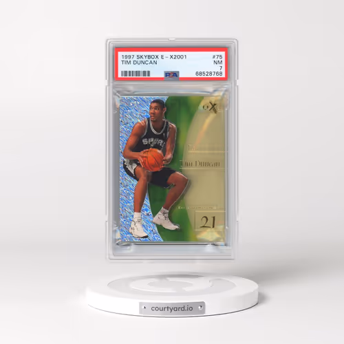 1997 Skybox E-X2001 #75 Tim Duncan (PSA 7 NM)