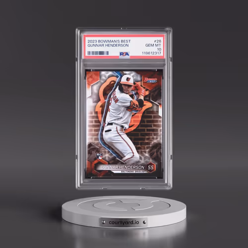 2023 Bowman's Best #26 Gunnar Henderson (PSA 10 GEM MINT)