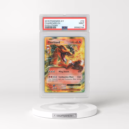 2016 Evolutions #12 Charizard EX - Holo (PSA 9 MINT)