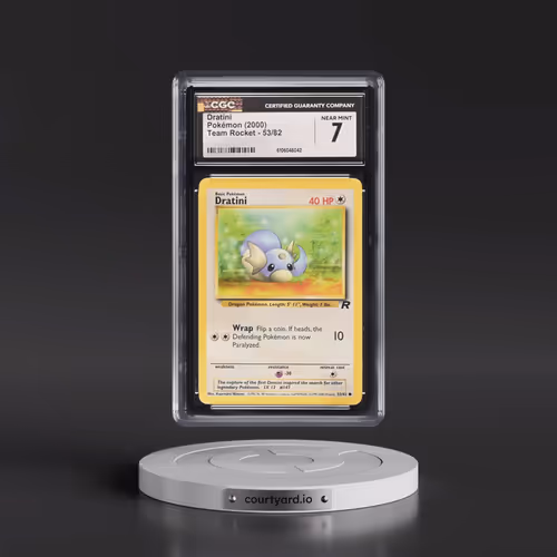 1999 Team Rocket #53/82 Dratini (CGC 7 NM)