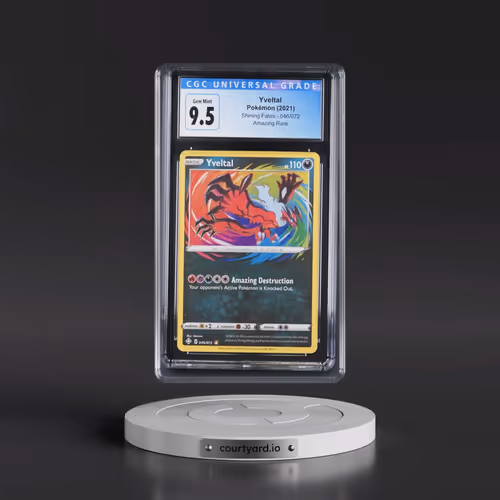 2021 Shining Fates #046/072 Yveltal - Amazing Rare Holo (CGC 10 GEM MINT)