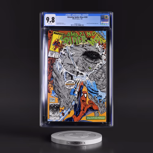 Amazing Spider-Man #328 CGC 9.8 White Pages (Marvel Comics, 1/90) - Universal