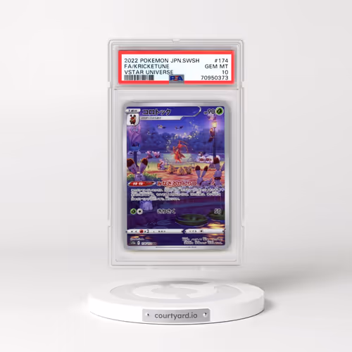 2022 Pokémon Sword & Shield Vstar Universe #174 Kricketune - Full Art (PSA 10 GEM MINT)