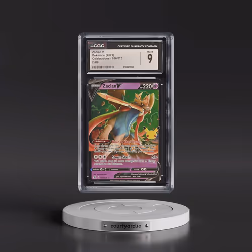 2021 Celebrations #016/025 Zacian V - Holo (CGC 9 MINT)