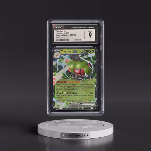 2025 Destined Rivals - DRI EN #003/182 Yanmega ex - Holo (CGC 9 MINT)