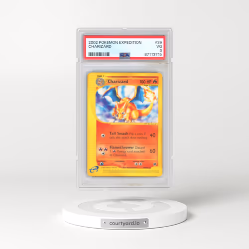 2002 Pokémon Expedition #39 Charizard (PSA 3 VG)
