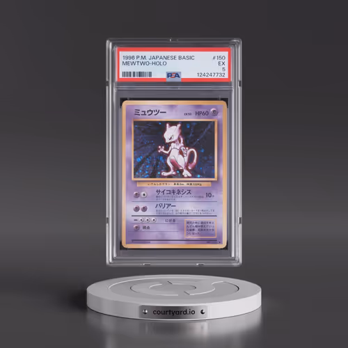 1996 Pokémon Basic #150 Mewtwo - Holo (PSA 5 EX)
