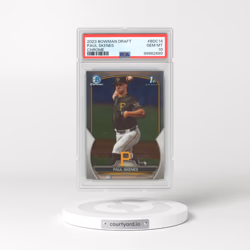 2023 Bowman Draft #BDC14 Paul Skenes - Chrome (PSA 10 GEM MINT)