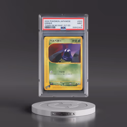 2002 Pokémon the Town on No Map #003 Grimer - 1st Edition (PSA 9 MINT)