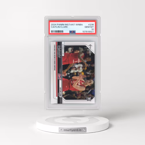 2024 Panini Instant WNBA #236 Caitlin Clark (PSA 10 GEM MINT)