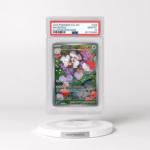 2023 Pokémon Pal EN-Paldea Evolved #226 Maushold - Illustration Rare (PSA 10 GEM MINT)