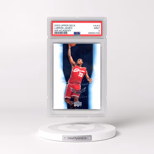 2003 Upper Deck Air Academy #AA3 LeBron James (PSA 9 MINT)