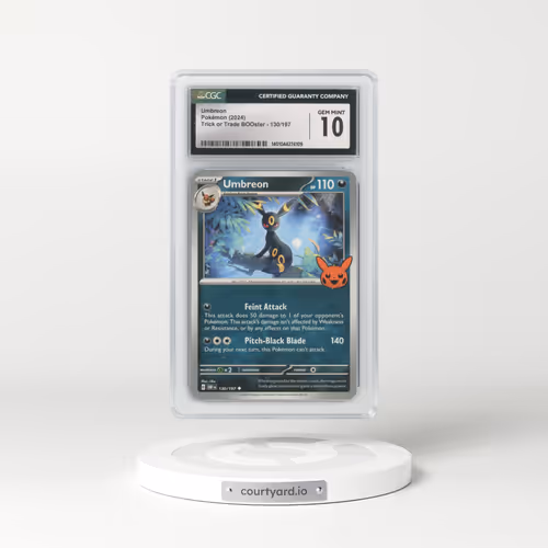 2024 Trick or Trade BOOster (2024) #130/197 Umbreon (CGC 10 GEM MINT)