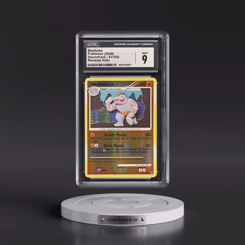 2008 Stormfront #41/100 Machoke - Reverse Holo (CGC 9 MINT)